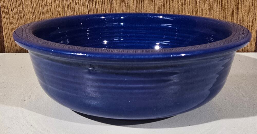 Fiesta HLC Fruit Bowl Cobalt Blue 4 3/4 In Made USA Fiestaware
